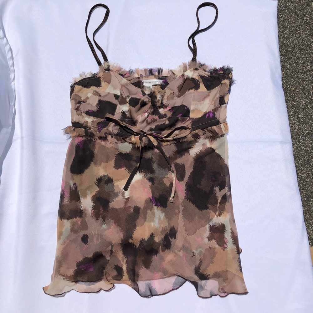 Diane Von Furstenburg Tank Blouse